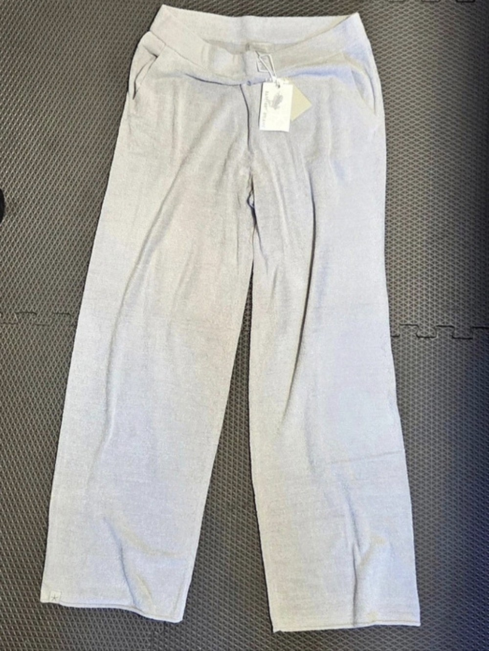 Barefoot Dreams Wide Leg Pants in Gray Size Small Tall NWT